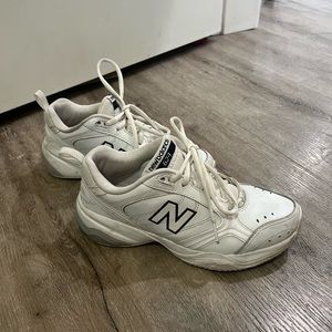 *SOLD* White New Balance 624